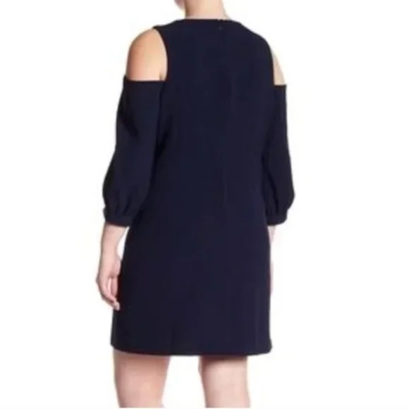 Eliza J Navy Blue Dress - Picture 2 of 4